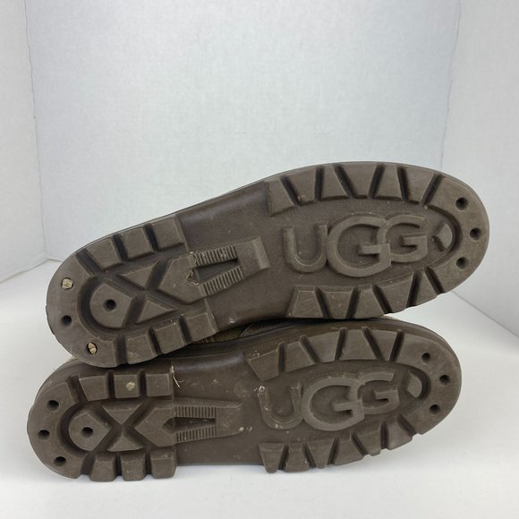 Ugg Australia Womens Sundance Revival Tall Sheepskin Chestnut Boots 5605 Size 7 - Picture 8 of 8